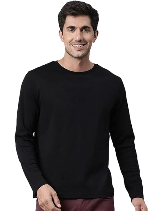 Men's Solid Color Long Sleeve T-Shirt