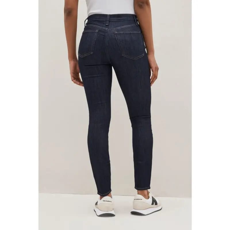 Classic Black High Waist Skinny Jeans for Women