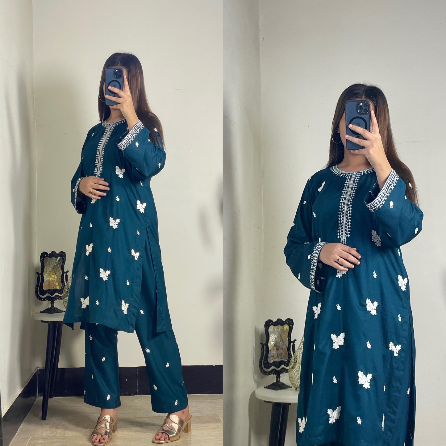 Elegant 2-Piece Kurti Set for Women - Stylish & Comfortable