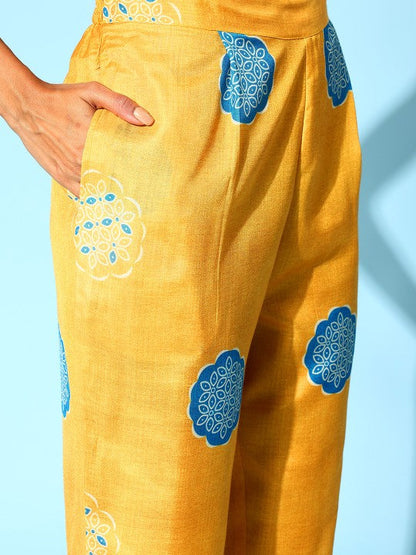 Indo Era Women Geometric Printed Co-Ords Set Wariza