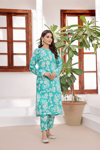SAPHIRE | Stitched 2 pcs | Lawn the-stylefits