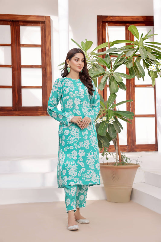 SAPHIRE | Stitched 2 pcs | Lawn the-stylefits