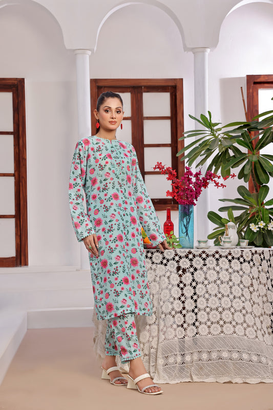 AZURE | Stitched 2 pcs | Lawn