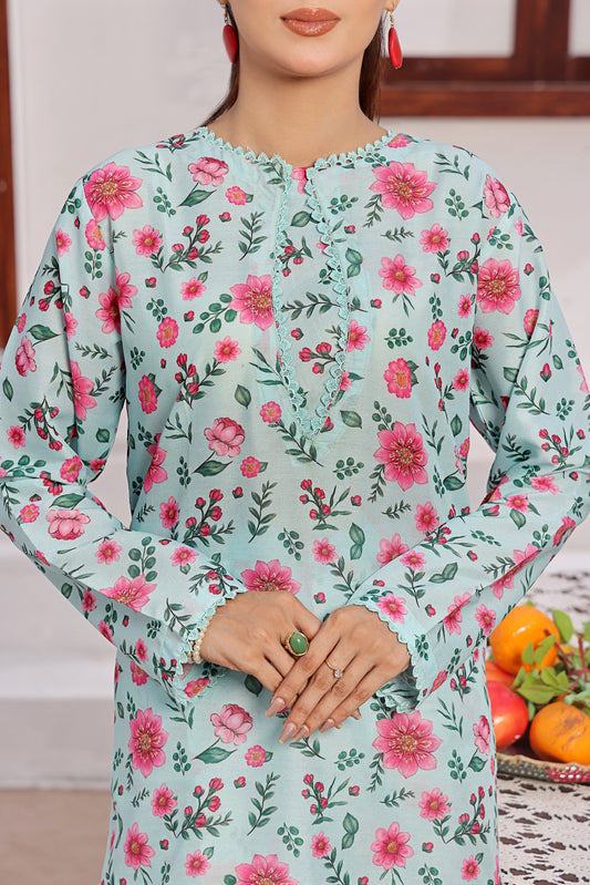 AZURE | Stitched 2 pcs | Lawn