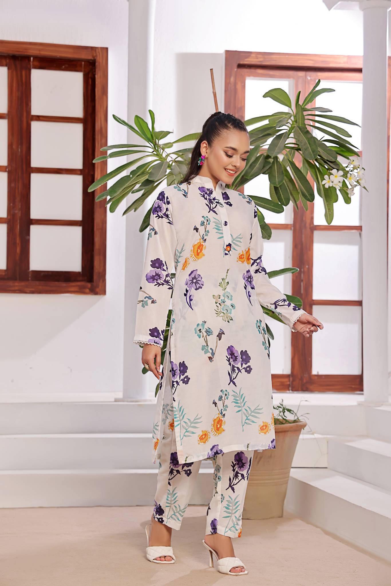 BLOSSOM | Stitched 2 pcs | Lawn the-stylefits