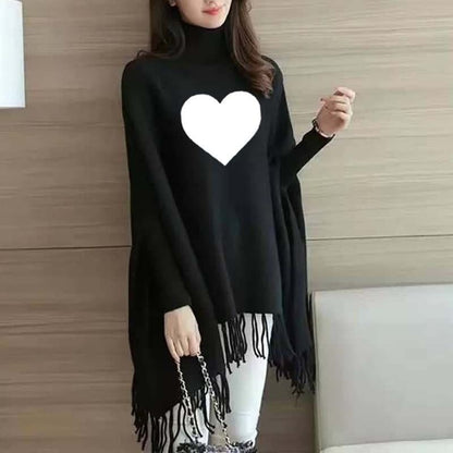 Elegant Printed Poncho for Women – A Stylish Touch for Every Occasion