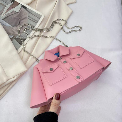 New Arrival Frock Style Shoulder Bag – Trendy Women’s Crossbody with Long Chain