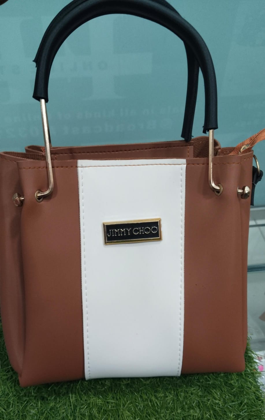 5-Piece Premium Synthetic Leather Bag Set | Jimmy Choo Inspired | Cloud Bag + Wallets + Chain