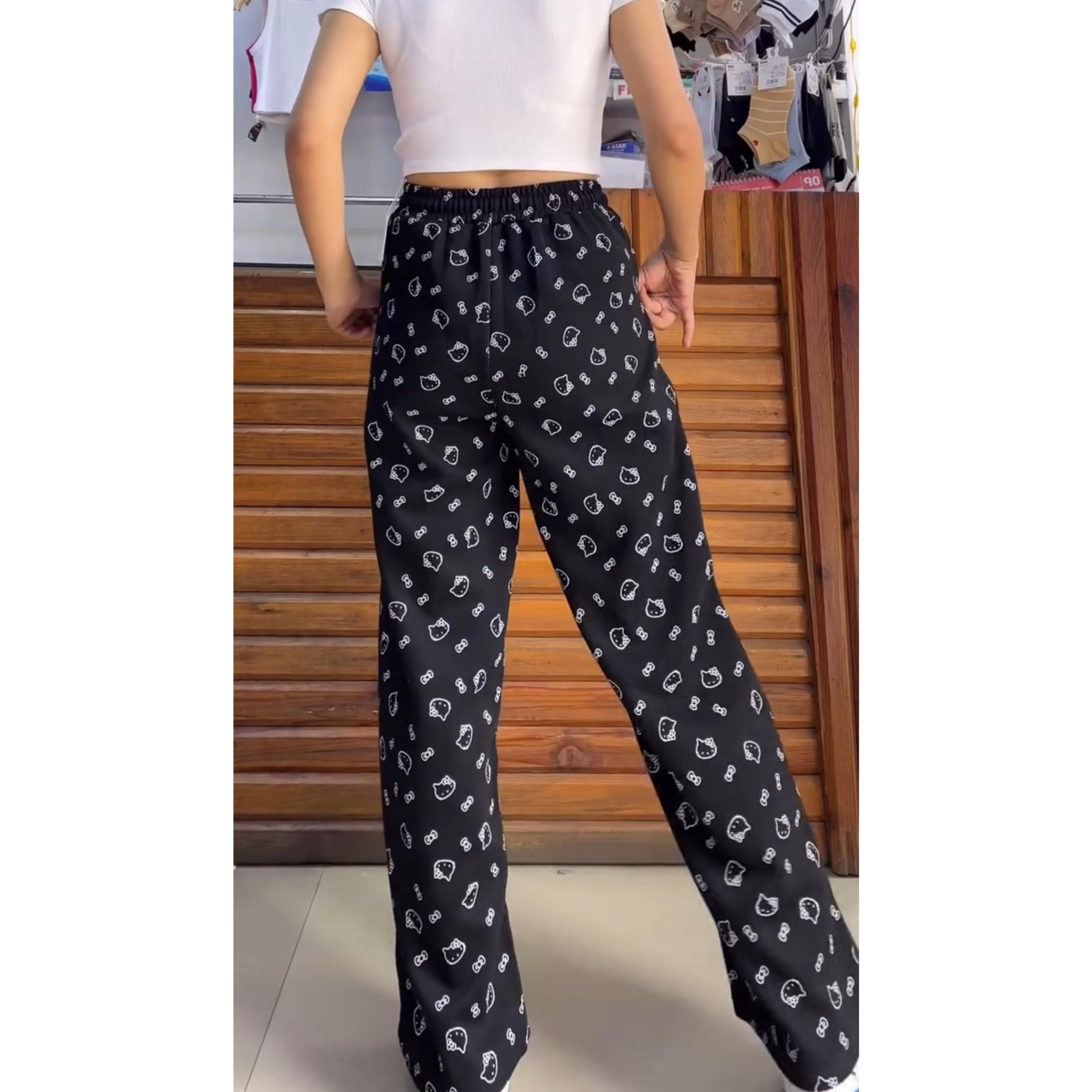 Relaxed Fit Cute Summer Trouser the-stylefits