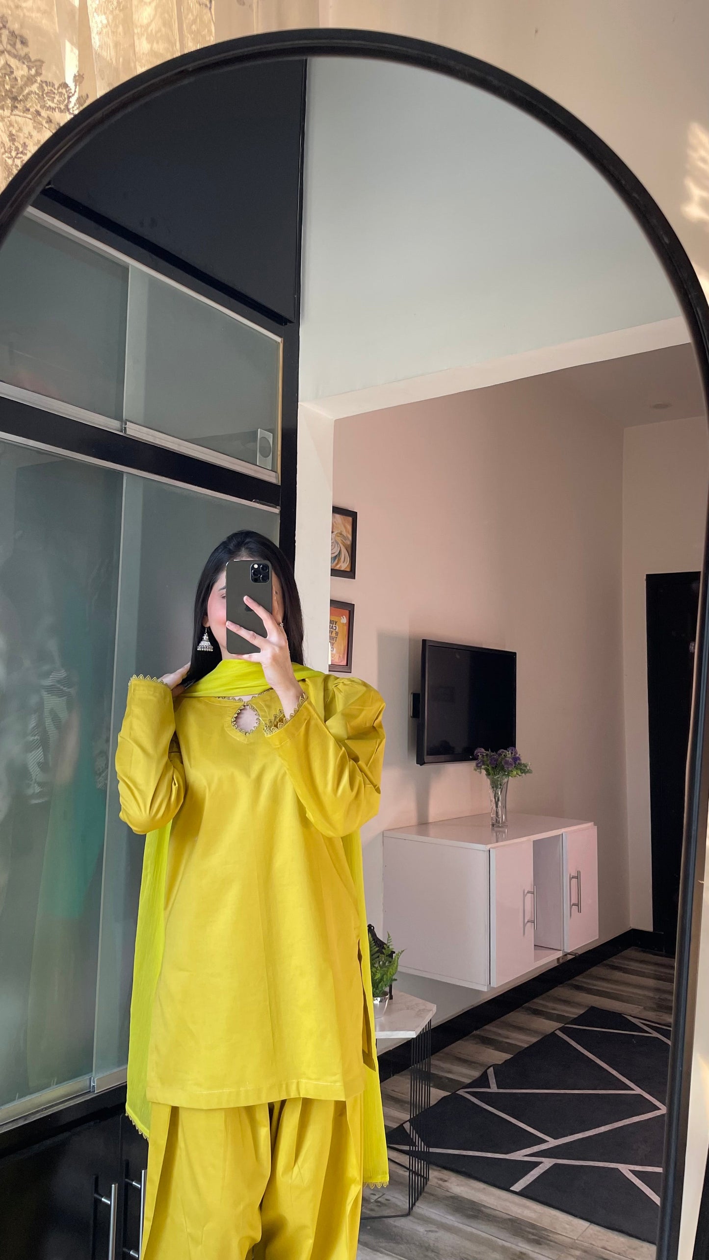 Farshi Set - Mustard the-stylefits