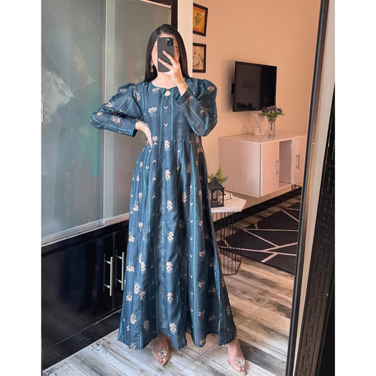 Serene - Long A-line Dress the-stylefits