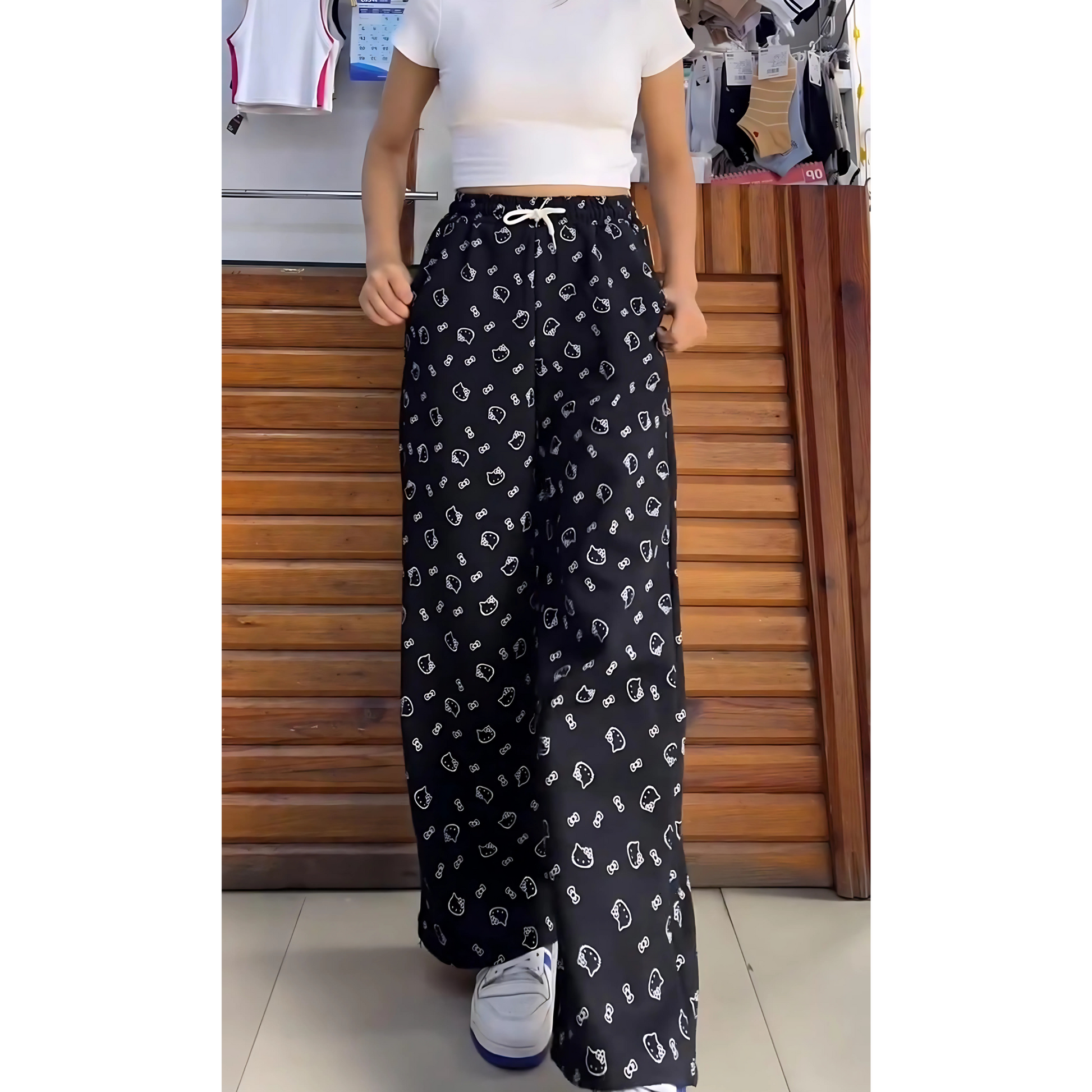 Relaxed Fit Cute Summer Trouser the-stylefits