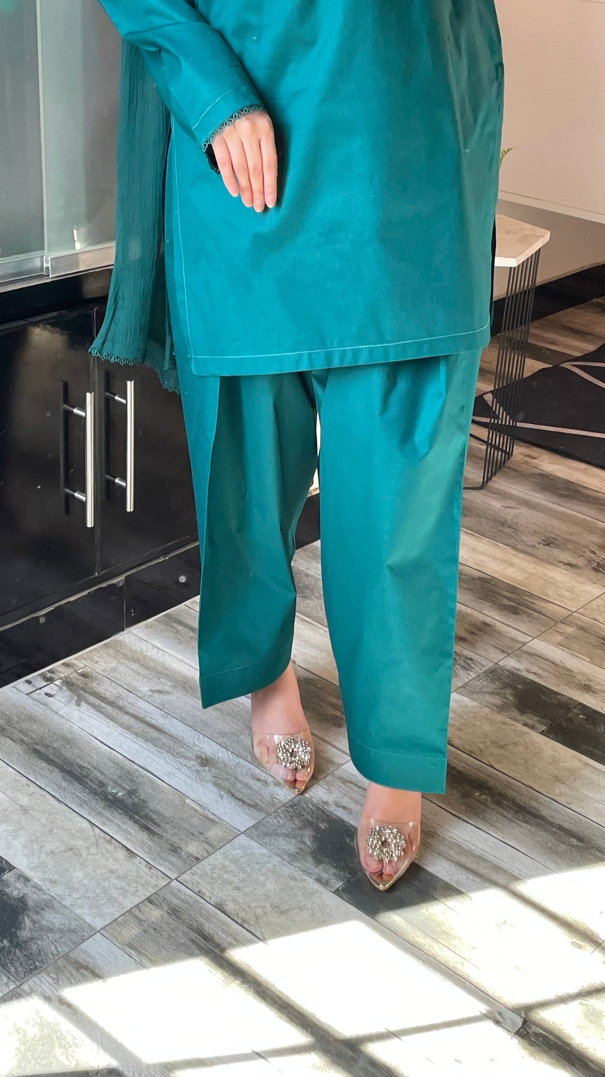 Farshi Set - Seagreen the-stylefits