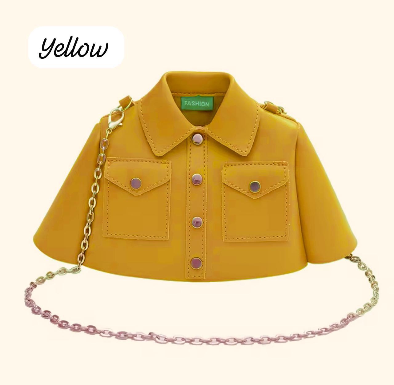 New Arrival Frock Style Shoulder Bag – Trendy Women’s Crossbody with Long Chain
