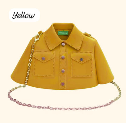 New Arrival Frock Style Shoulder Bag – Trendy Women’s Crossbody with Long Chain