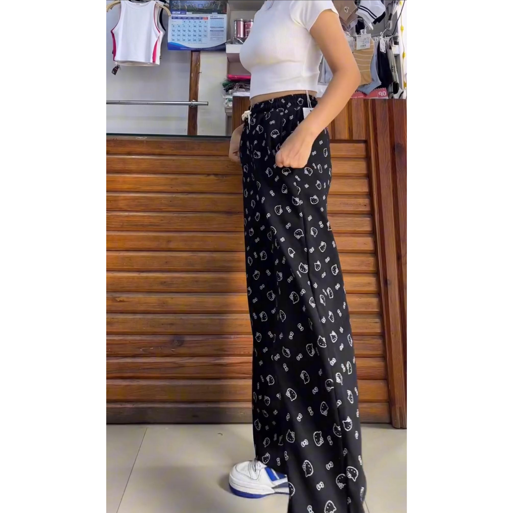 Relaxed Fit Cute Summer Trouser the-stylefits
