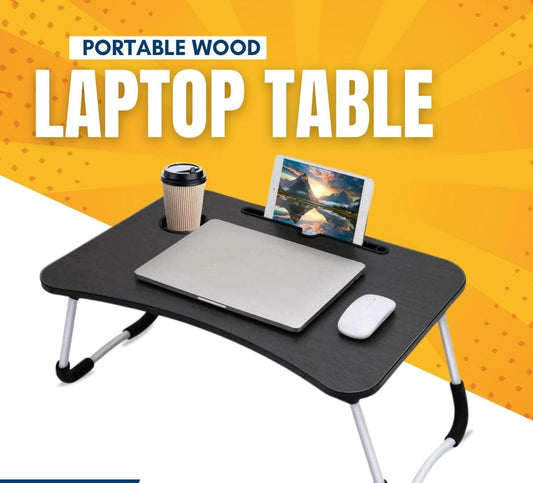 Portable Laptop Bed Desk – Foldable, Ergonomic, and Space-Saving Table for Work, Study & Gaming
