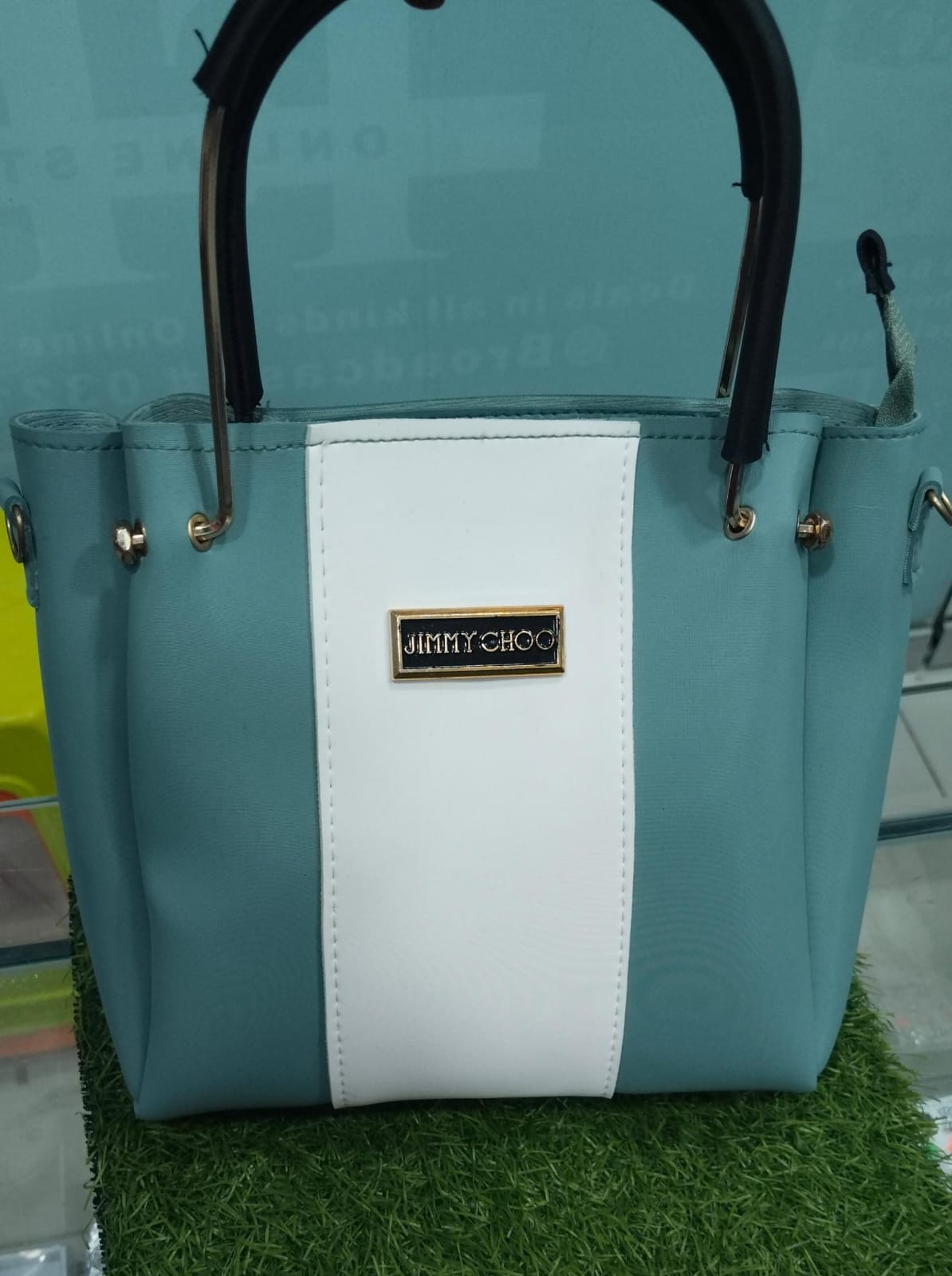 5-Piece Premium Synthetic Leather Bag Set | Jimmy Choo Inspired | Cloud Bag + Wallets + Chain