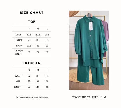 Chic Co-ord set StyleFits