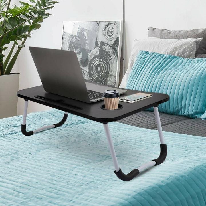 Portable Laptop Bed Desk – Foldable, Ergonomic, and Space-Saving Table for Work, Study & Gaming