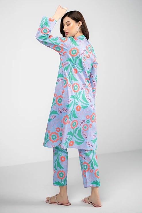 Bollyclues Women Cotton Kurta Set for Women | Co-Ords Set | Kurta Pant Set Wariza