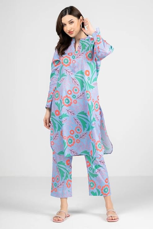 Bollyclues Women Cotton Kurta Set for Women | Co-Ords Set | Kurta Pant Set