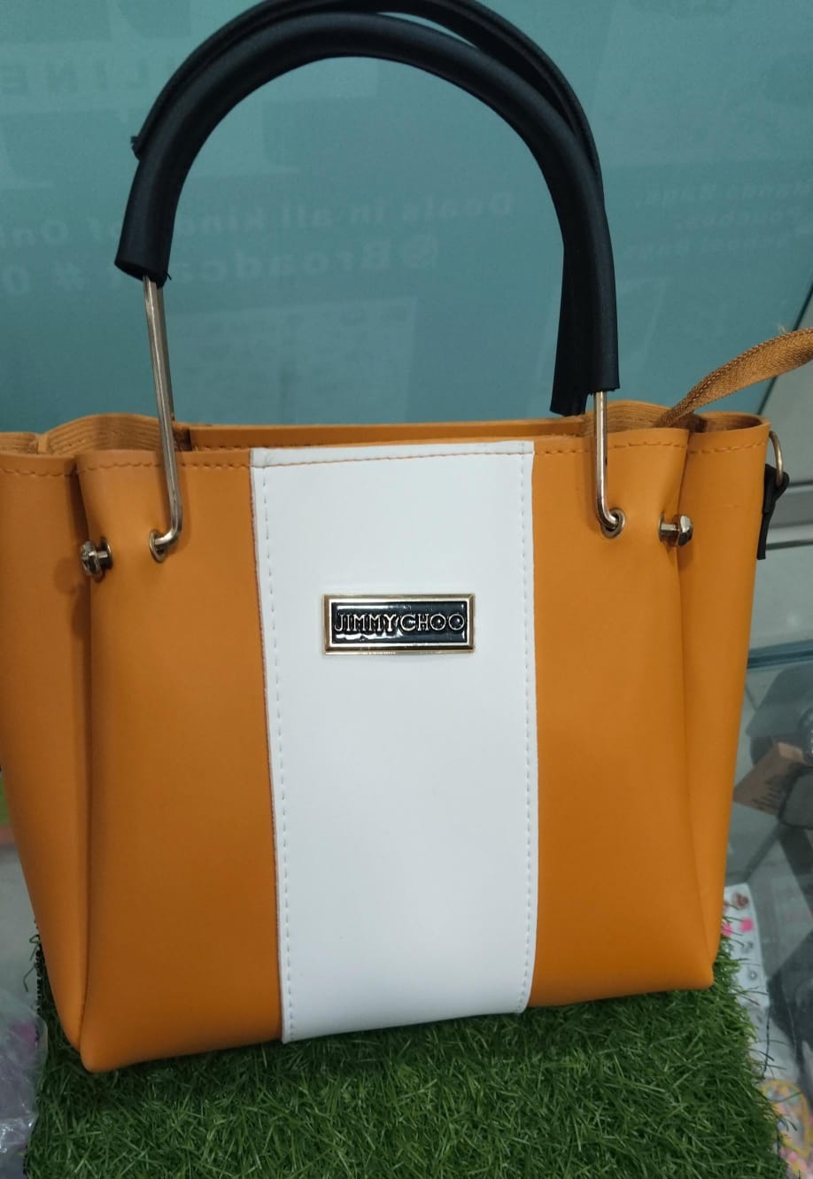5-Piece Premium Synthetic Leather Bag Set | Jimmy Choo Inspired | Cloud Bag + Wallets + Chain