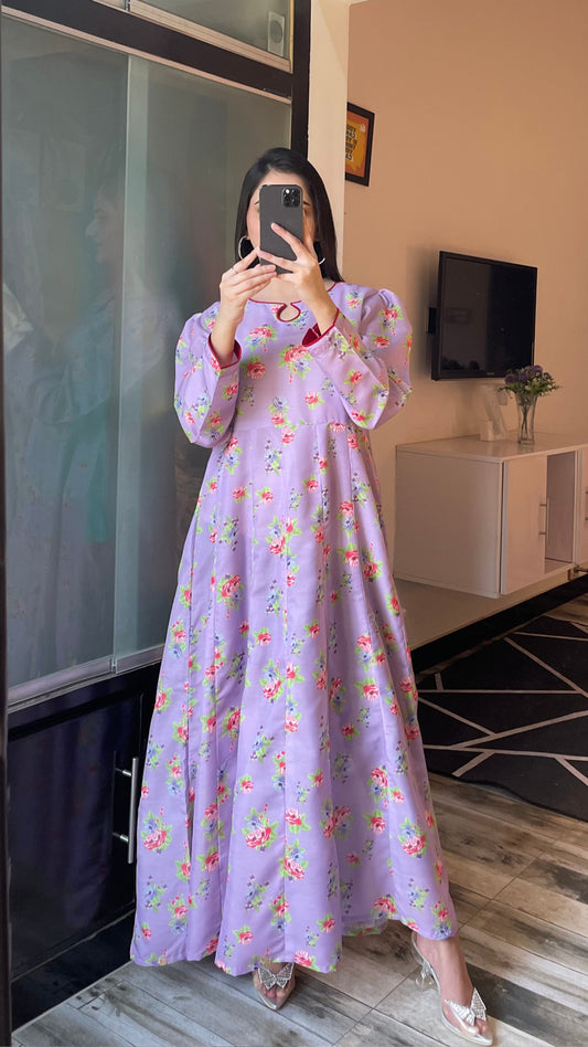 Lily - Long A-line Dress the-stylefits