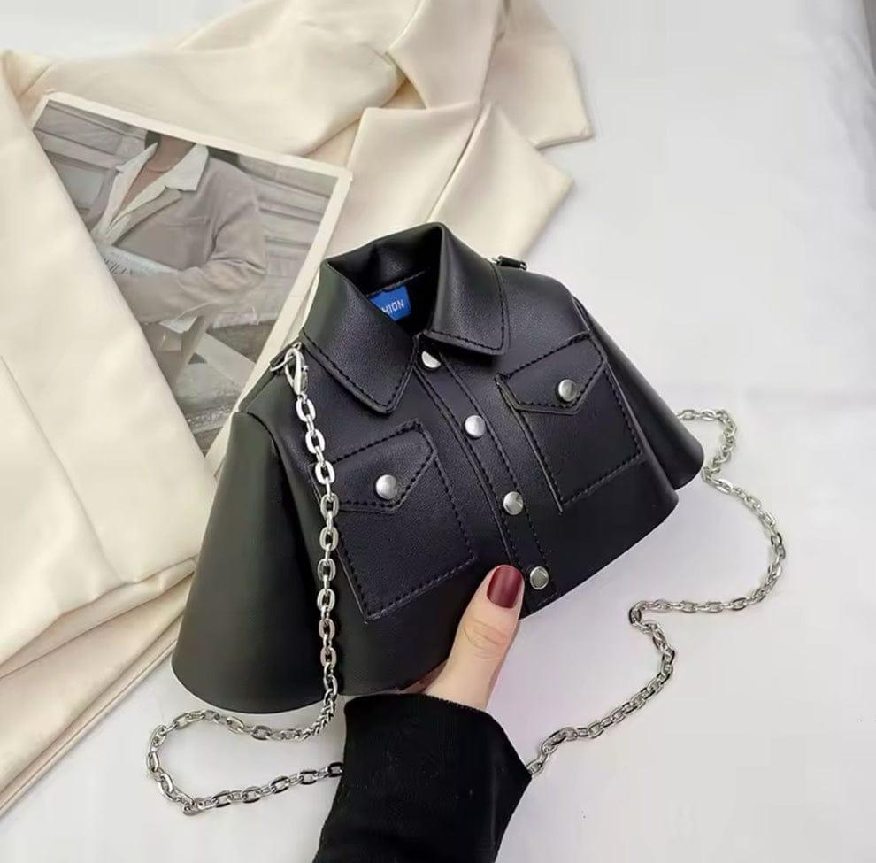 New Arrival Frock Style Shoulder Bag – Trendy Women’s Crossbody with Long Chain