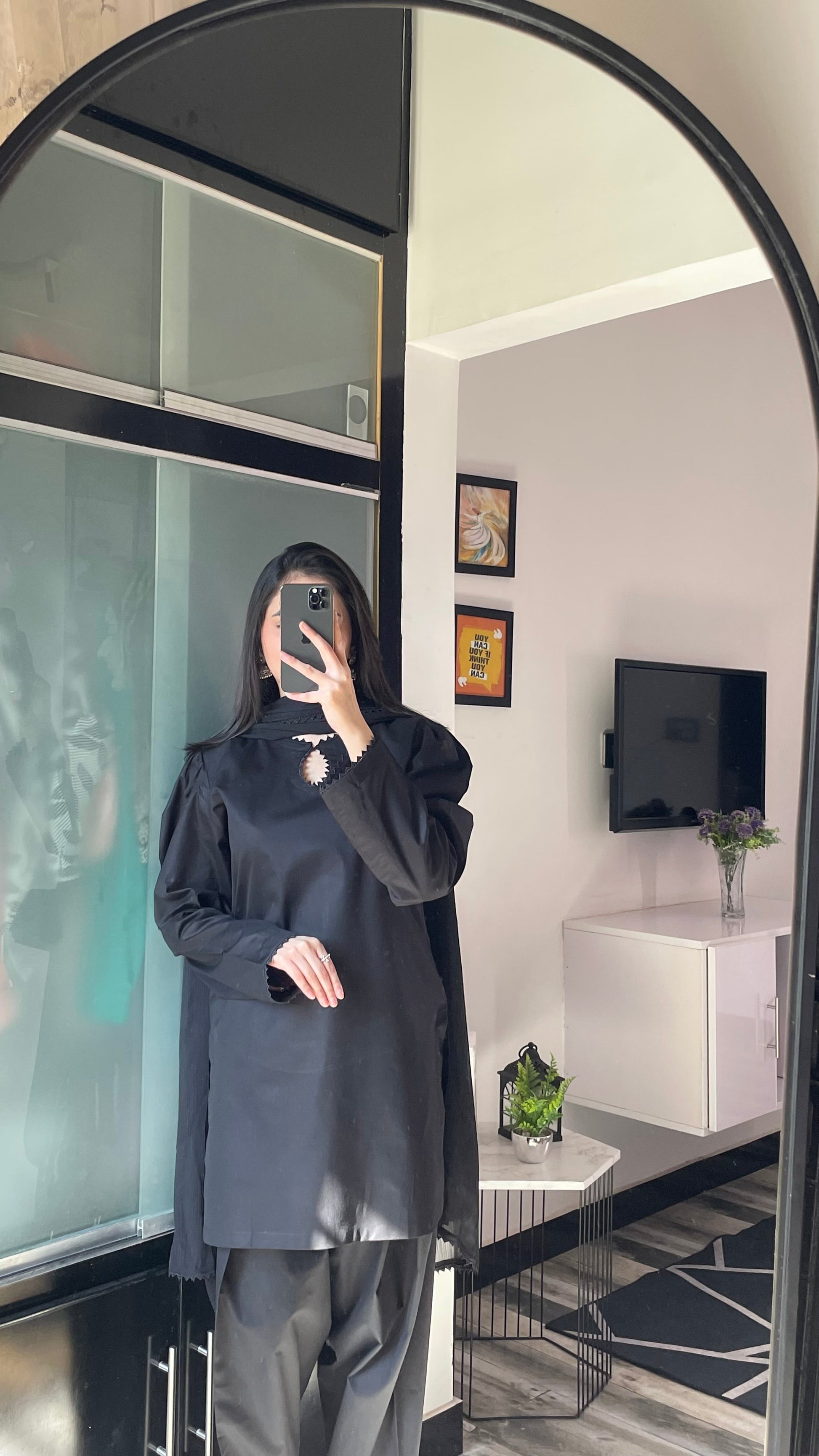 Farshi Set - Black the-stylefits