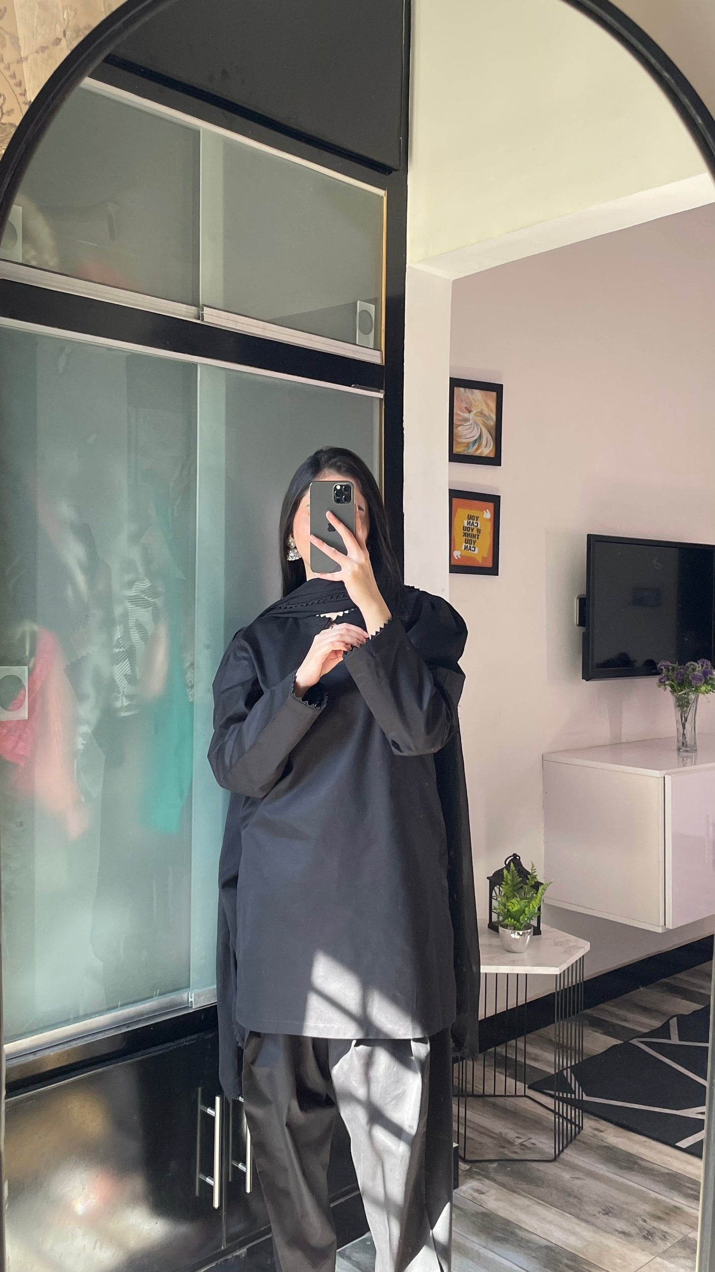 Farshi Set - Black the-stylefits