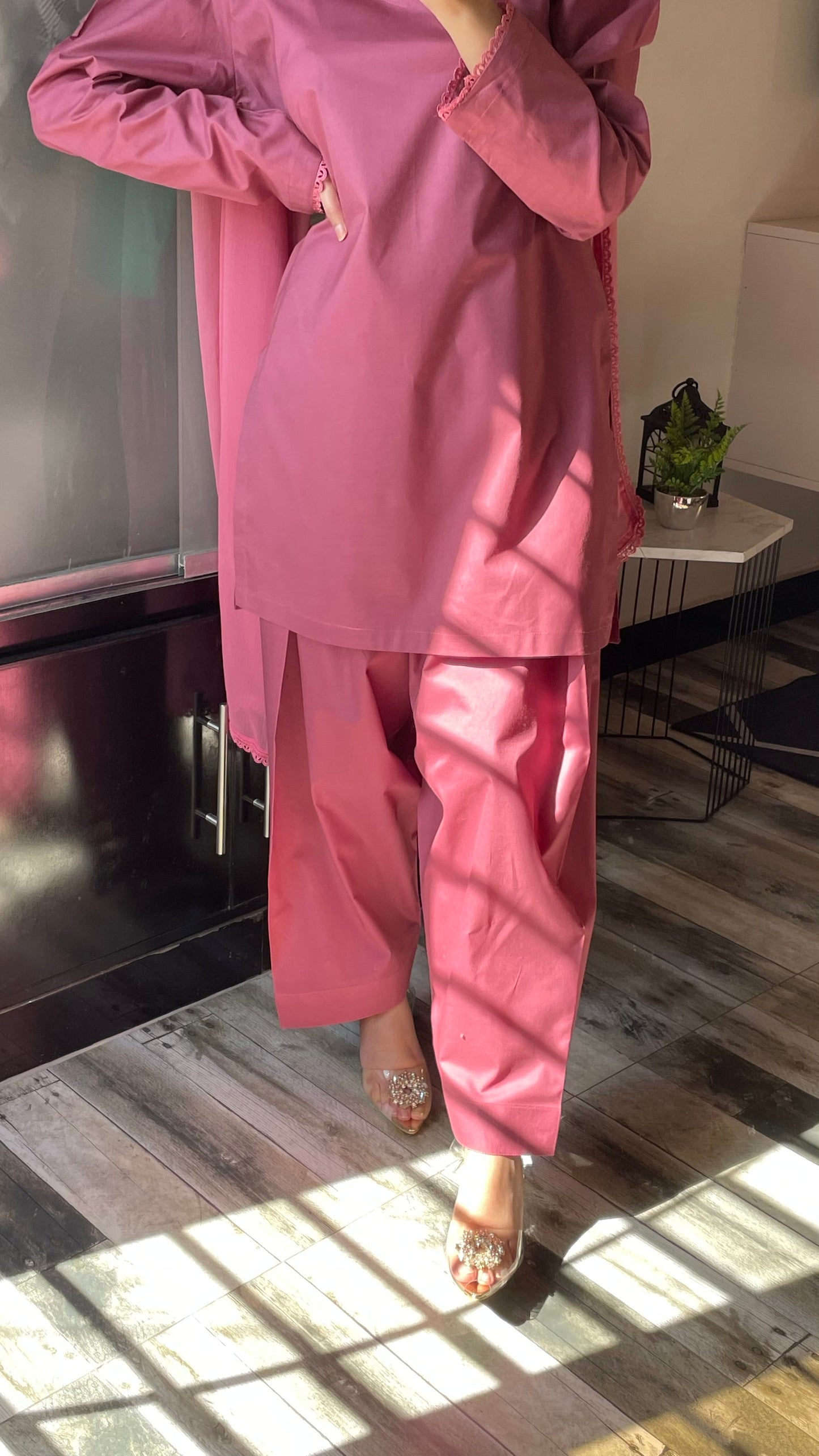 Farshi Set - Mauve the-stylefits