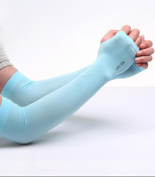 UV Protection Arm Sleeves – Stretchable Sun Shield for Men & Women