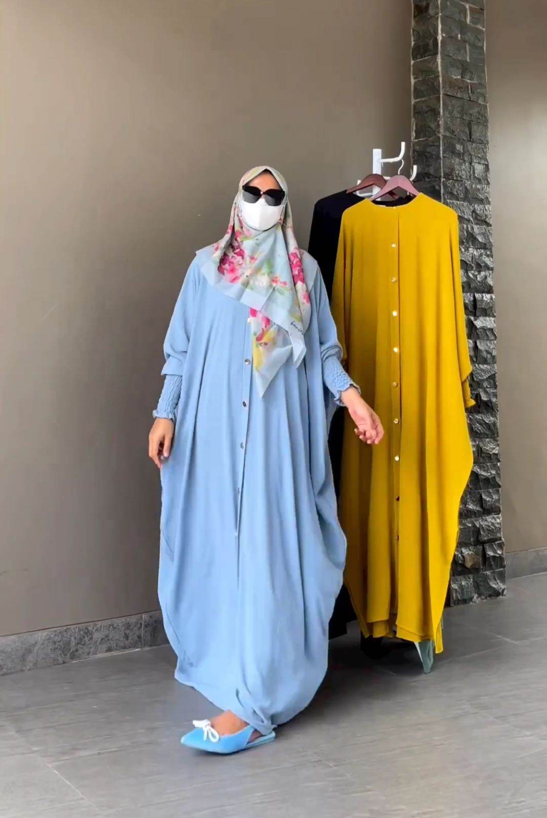 Abaya Fashion – Elegant Button-Down Style for Everyday Wear - SixtyOneShop