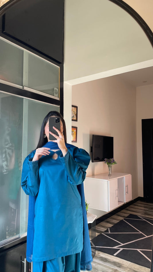 Farshi Set - Blue the-stylefits