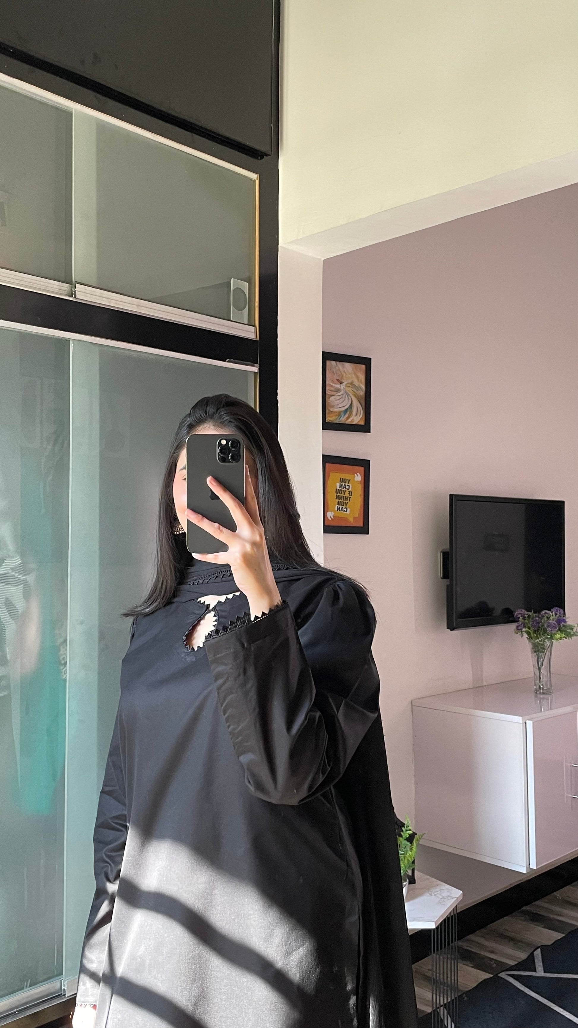 Farshi Set - Black the-stylefits