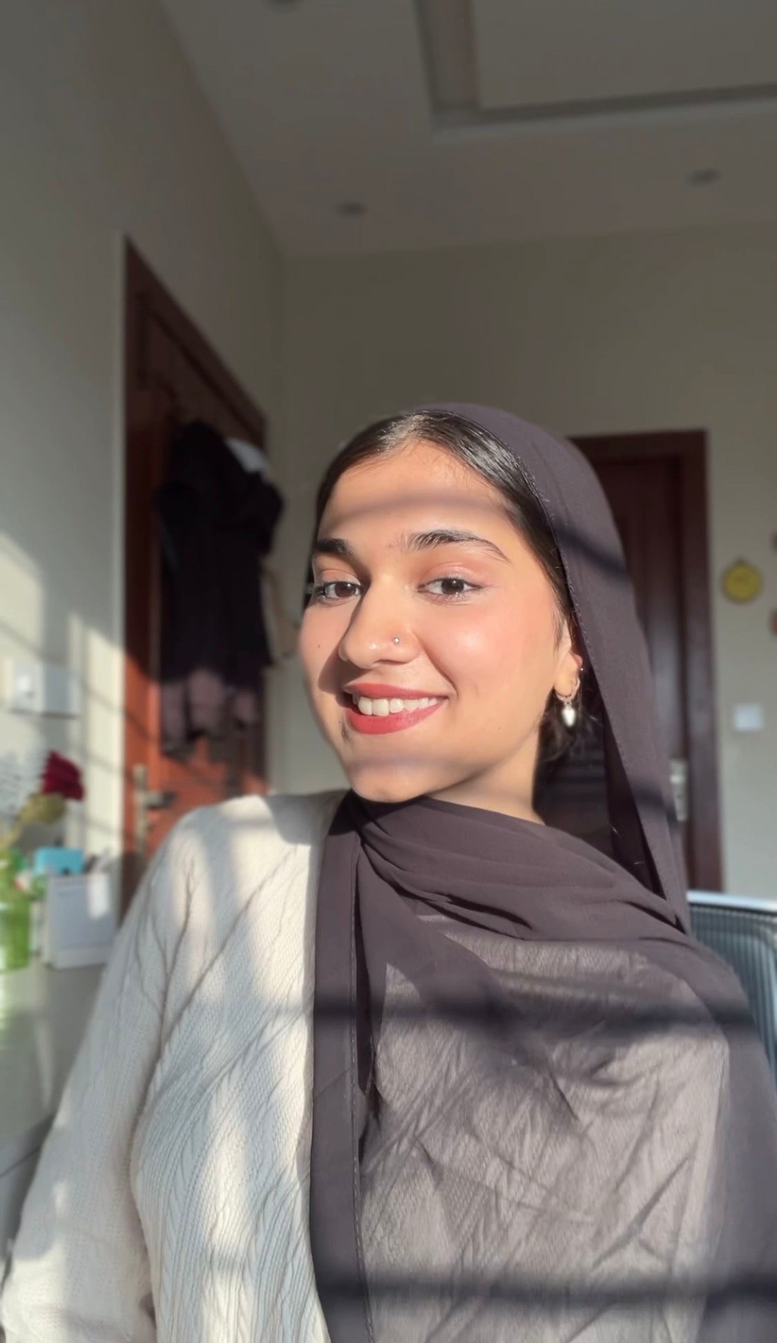 Instant Hijab- Hijab + Attached cap- Black the-stylefits