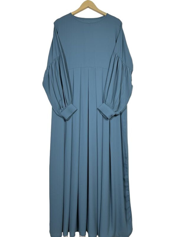 Ocean – Pleated Abaya hajabianspk
