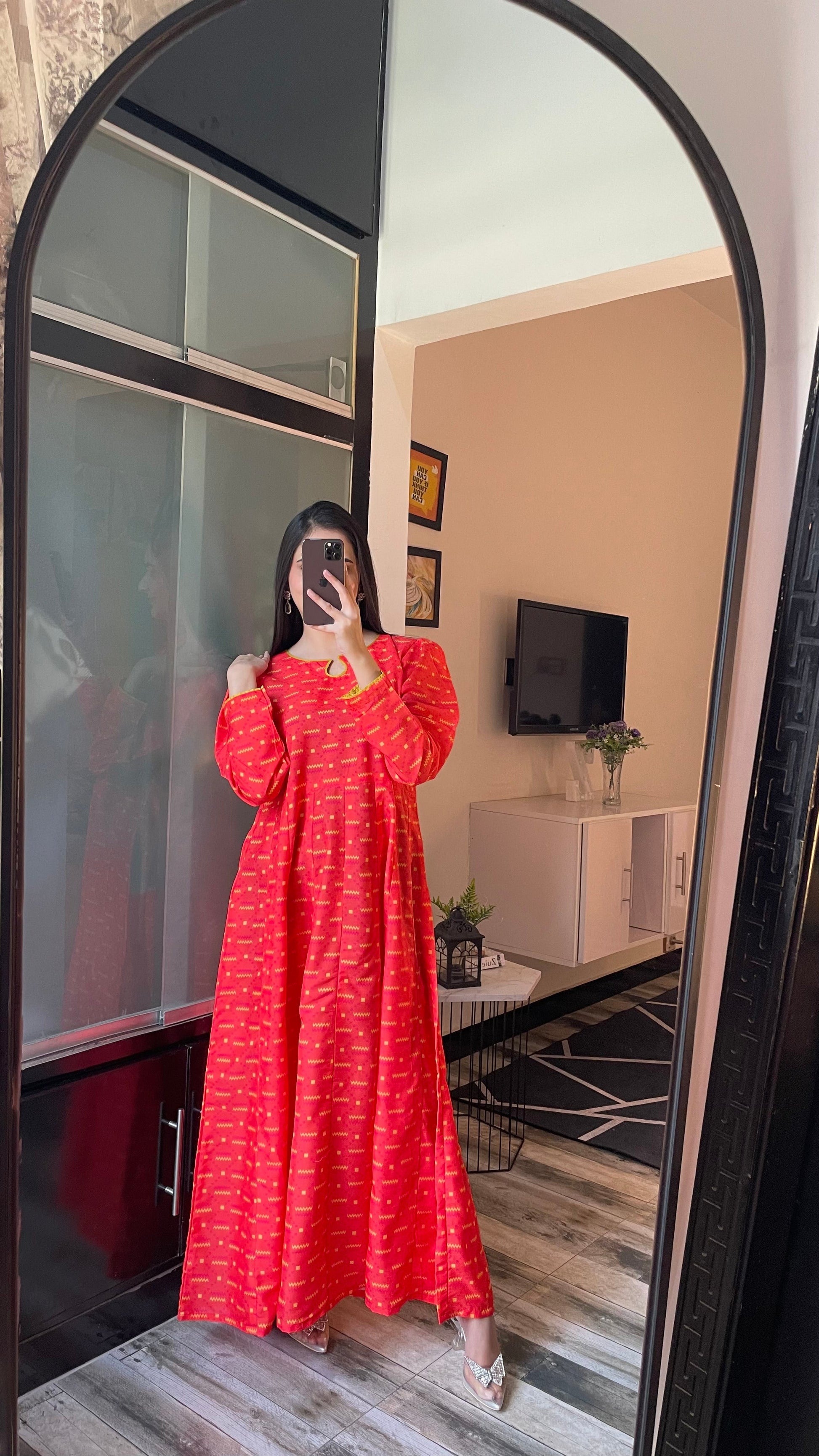Flora - Long A-line Dress the-stylefits