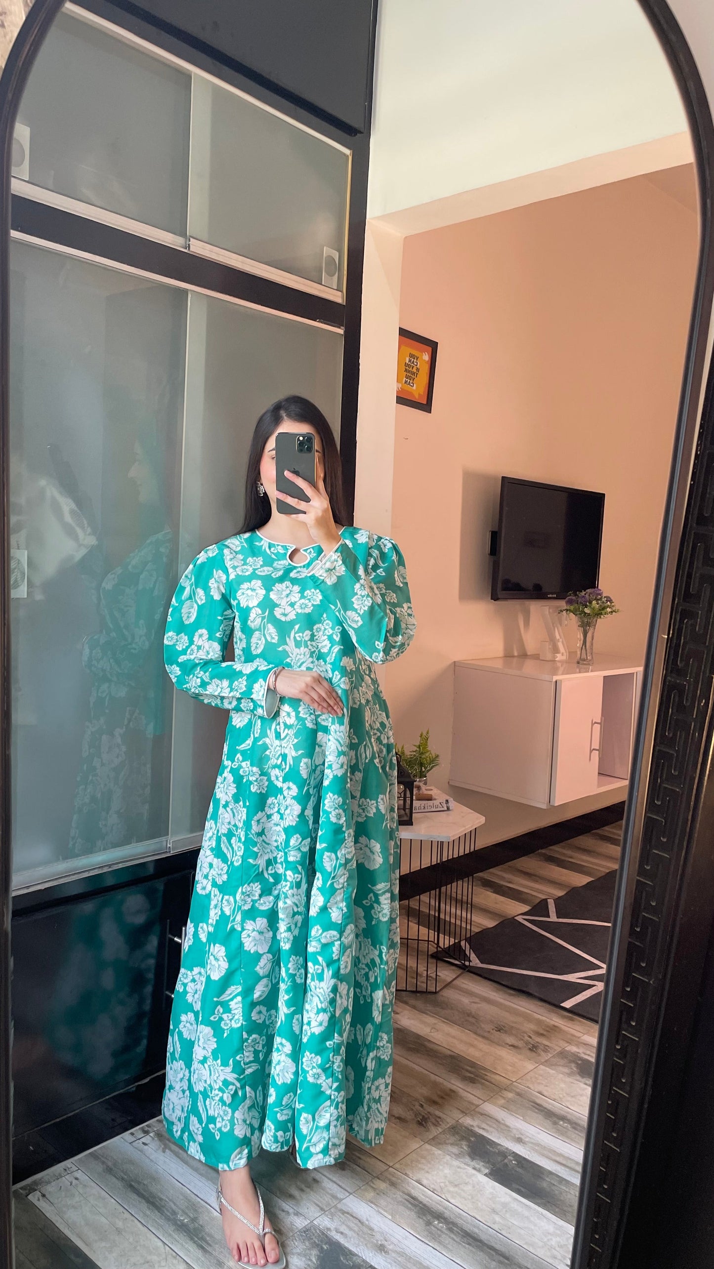 Saphire - Long A-line Dress the-stylefits