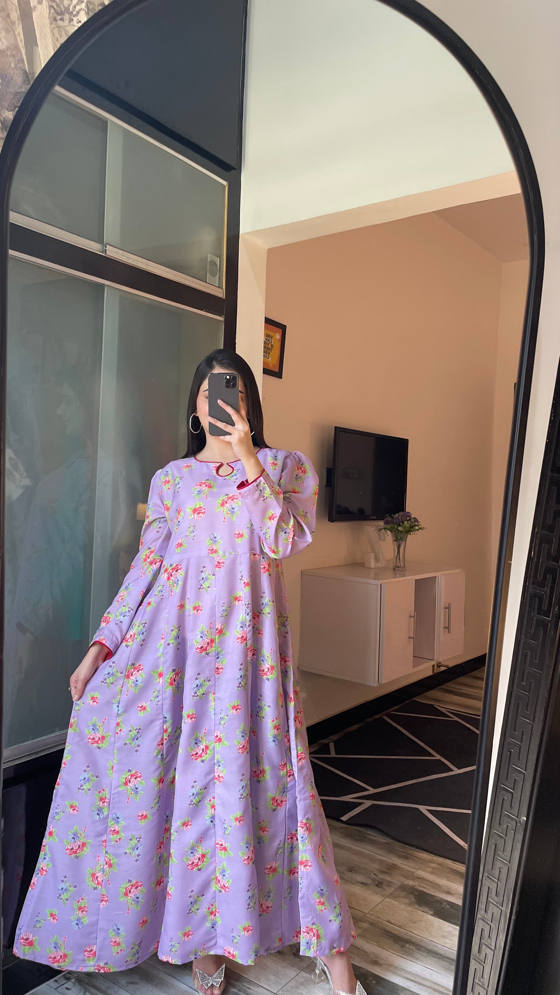 Lily - Long A-line Dress the-stylefits