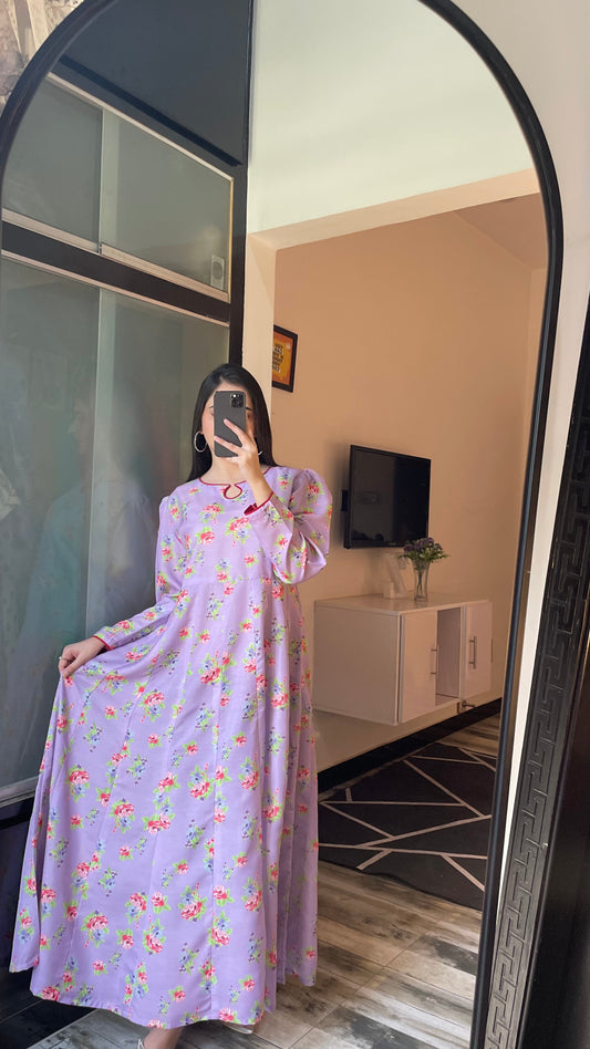Lily - Long A-line Dress the-stylefits