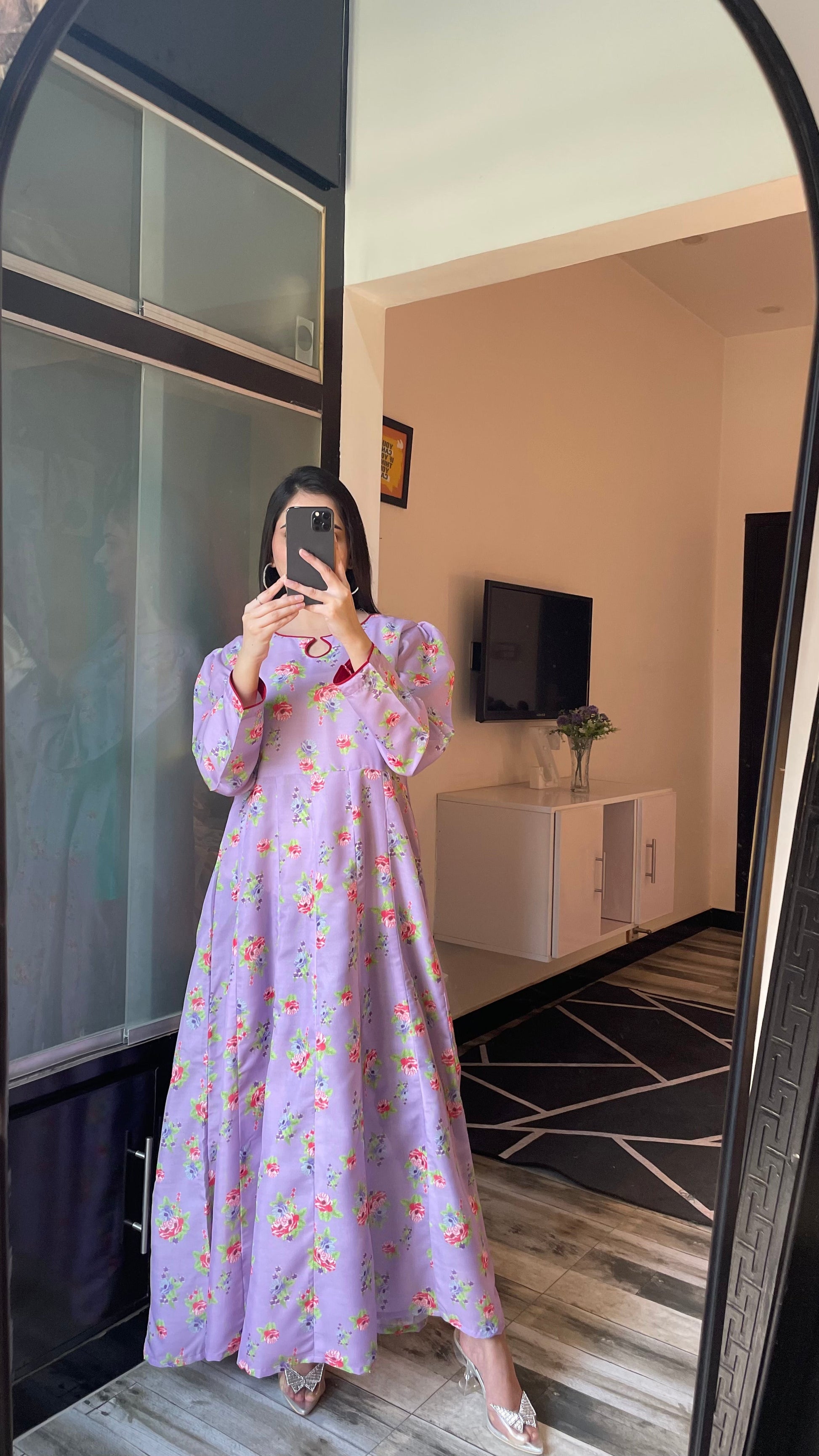 Lily - Long A-line Dress the-stylefits