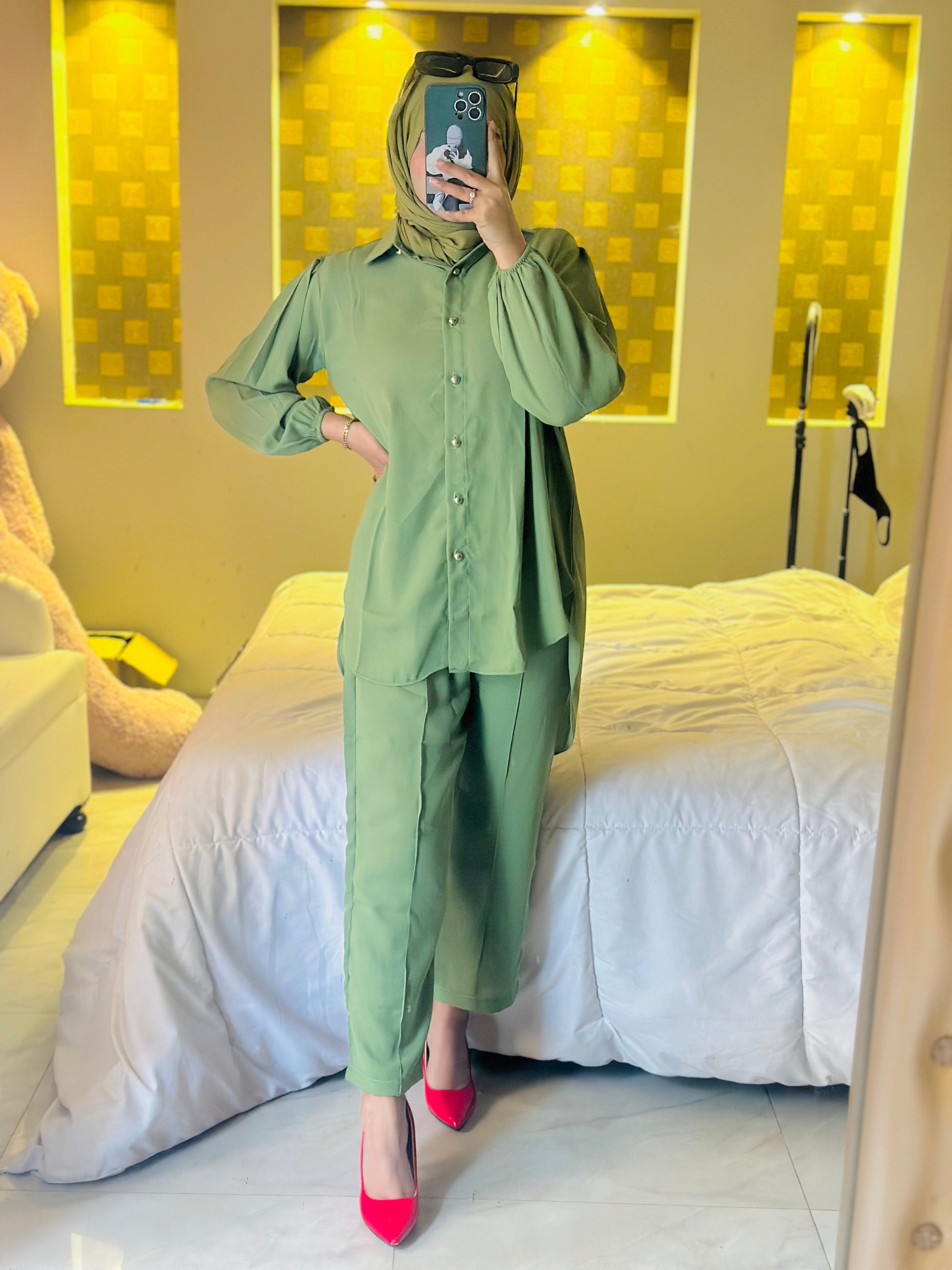 Pistachio - Co-ord Set the-stylefits