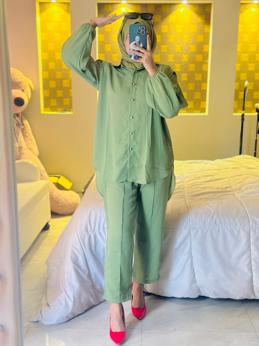 Pistachio - Co-ord Set the-stylefits