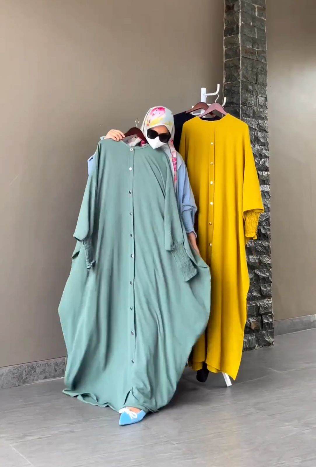 Abaya Fashion – Elegant Button-Down Style for Everyday Wear - SixtyOneShop
