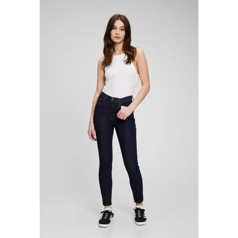 Women's High-Waisted Black Skinny Jeans | Stretch Slim Fit Denim SixtyOneShop
