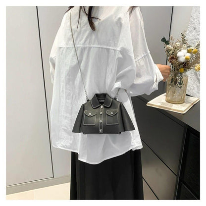 New Arrival Frock Style Shoulder Bag – Trendy Women’s Crossbody with Long Chain