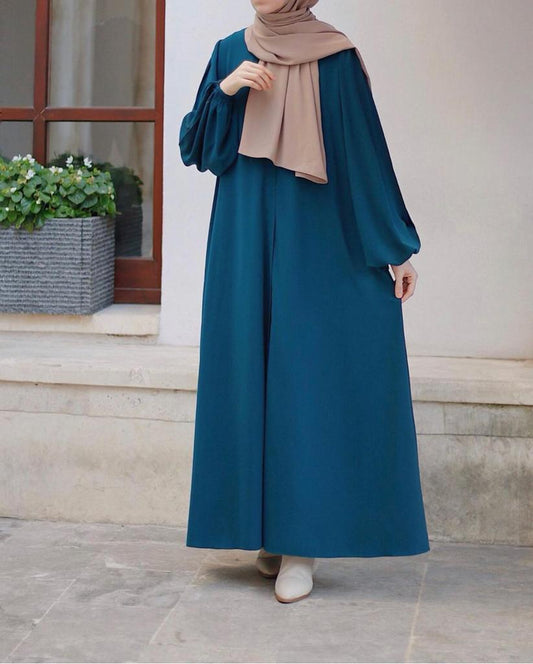 Front half Zipper Style BLISSFULNESS ABAYA