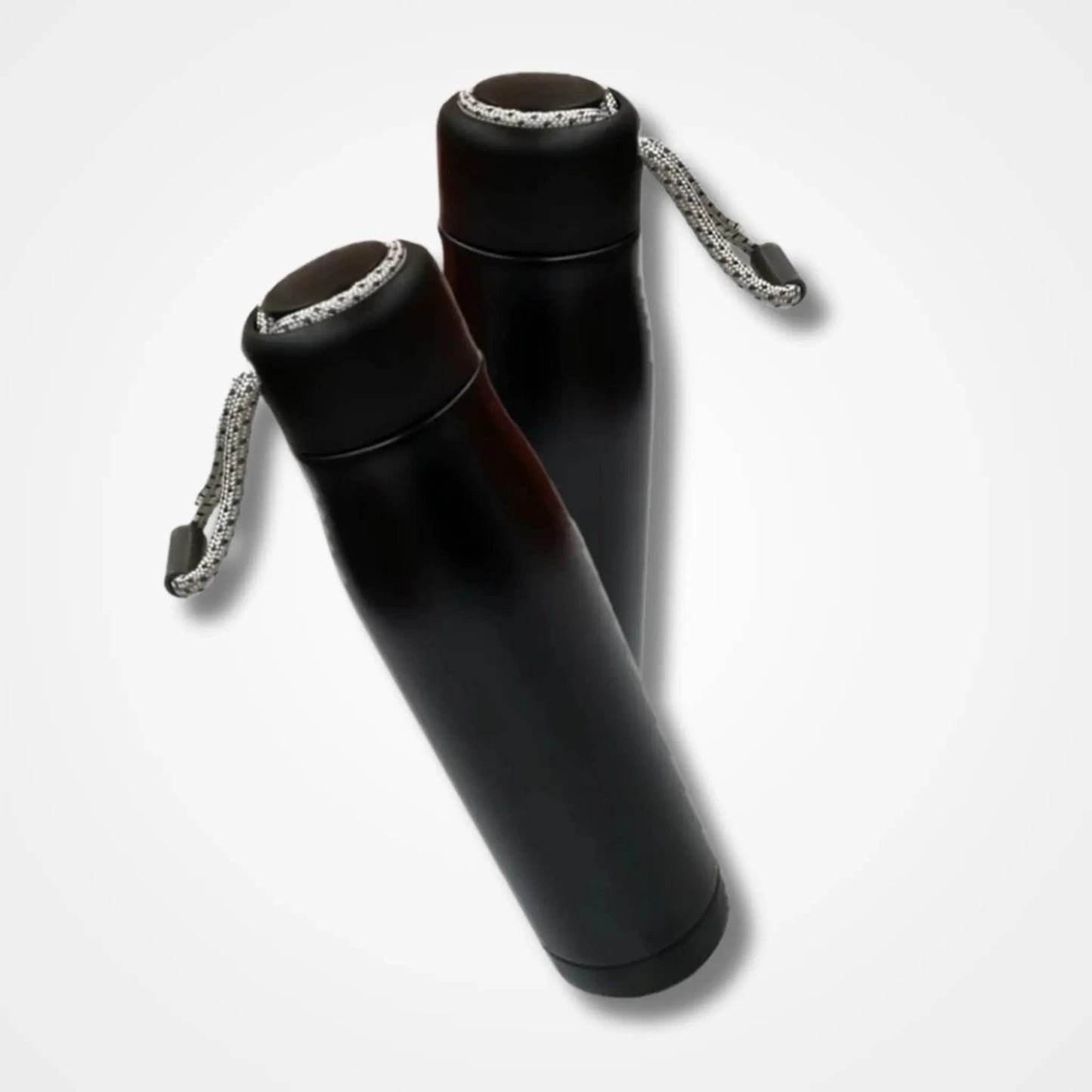 Premium Insulated Stainless Steel Water Bottle – 500ml | Leak-Proof with Carry Strap | Hot & Cold Magnetic Lid Flask
